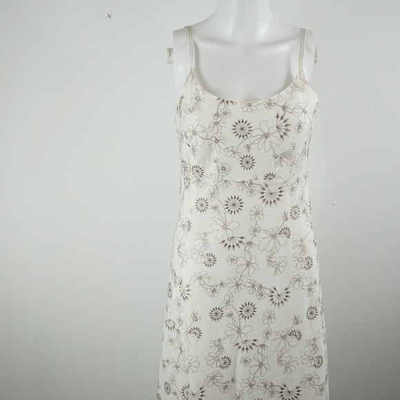 Horny Toad Dresses & Skirts - Horny Toad Sundress S Embroidery Cream & Tan